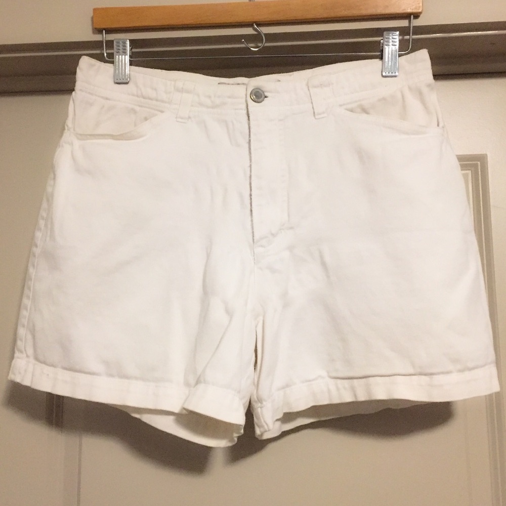 White Shorts